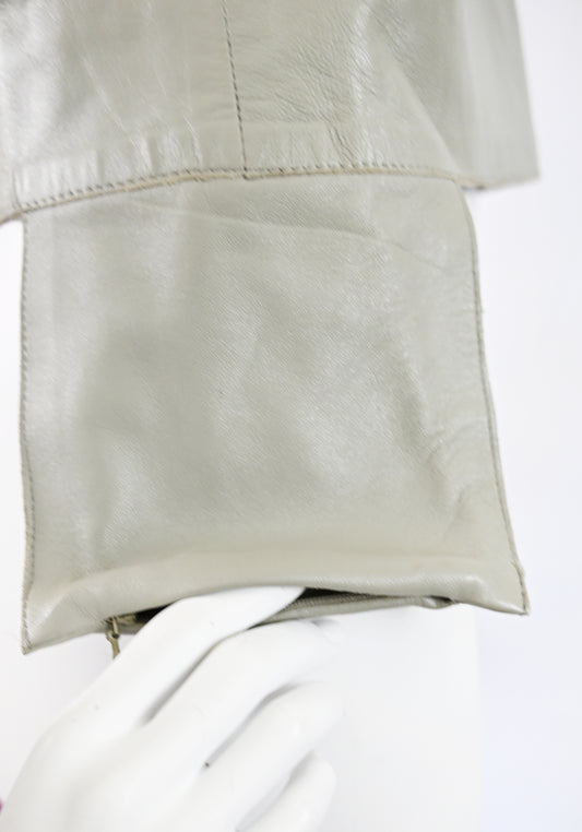 Costume National Leather Tank with Pocket