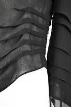 Paablo Nevada One Sleeve Tiered Blouse