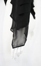 Paablo Nevada One Sleeve Tiered Blouse