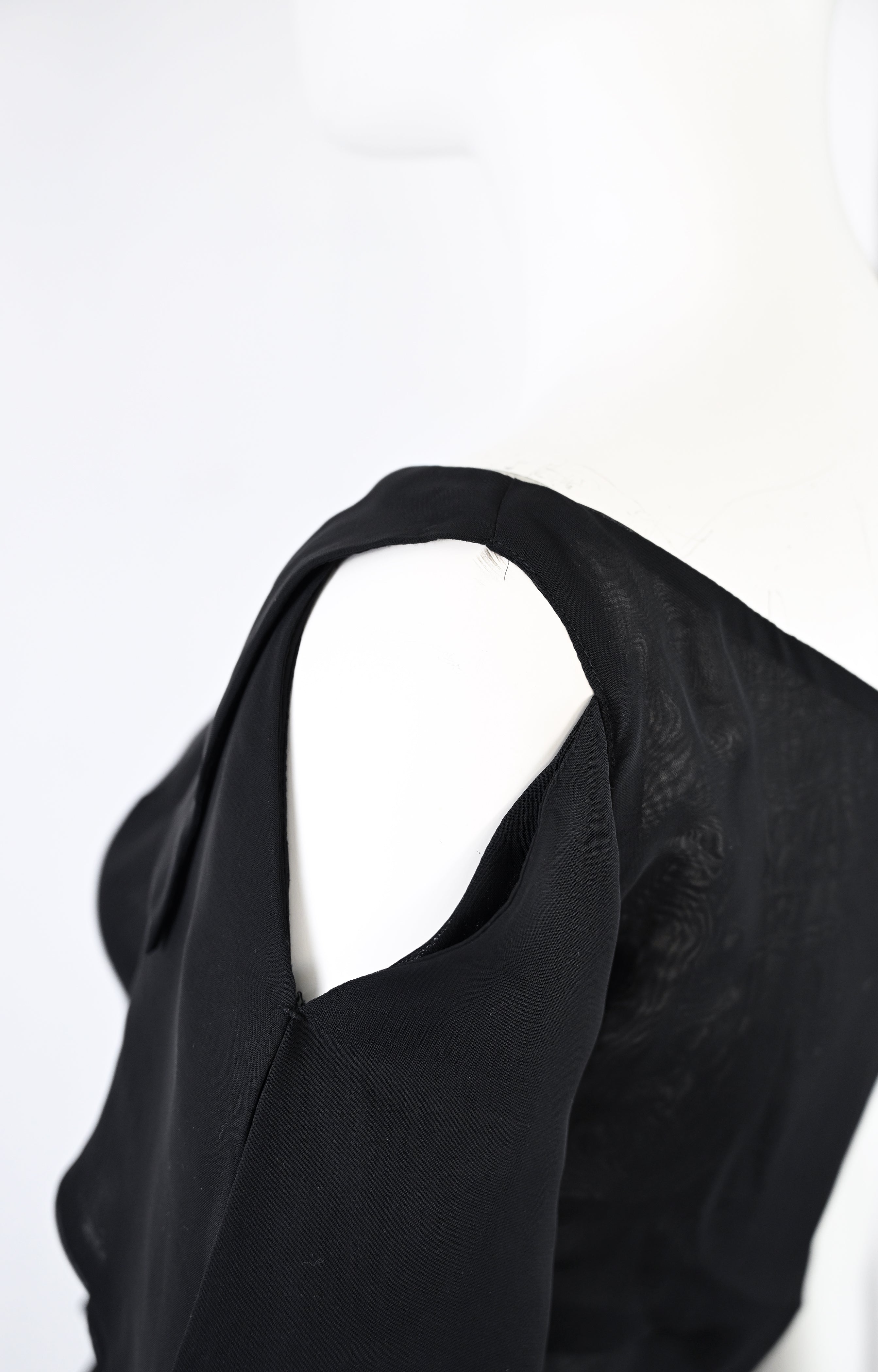 Paablo Nevada One Sleeve Tiered Blouse