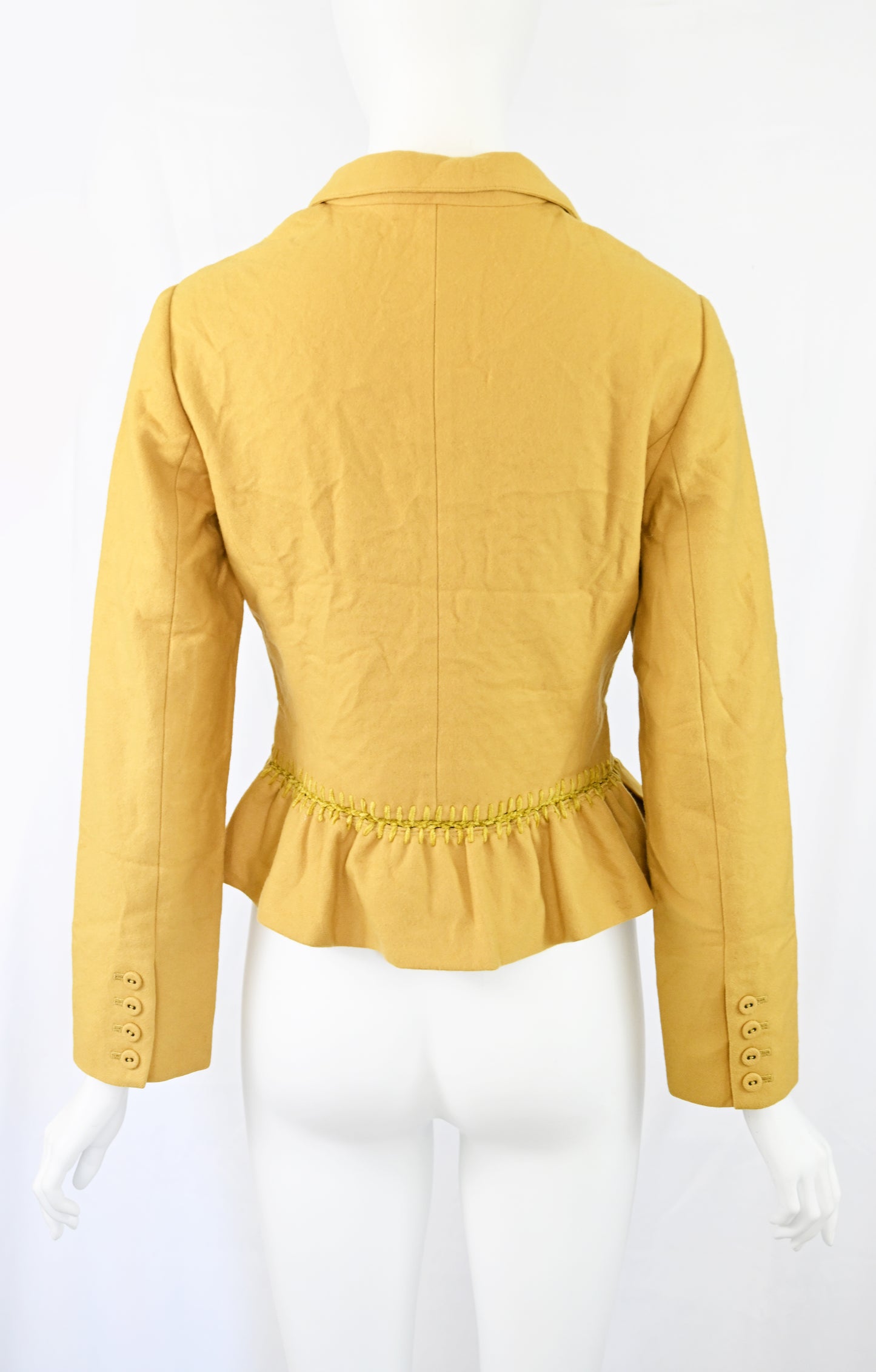 Tok 1er Vol Velvet Wool Jacket