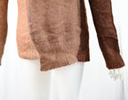 Triptych Mohair Asymmetric Layered Sweater