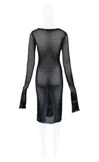 Jean Colonna 2000 Knit Dress with Scarf