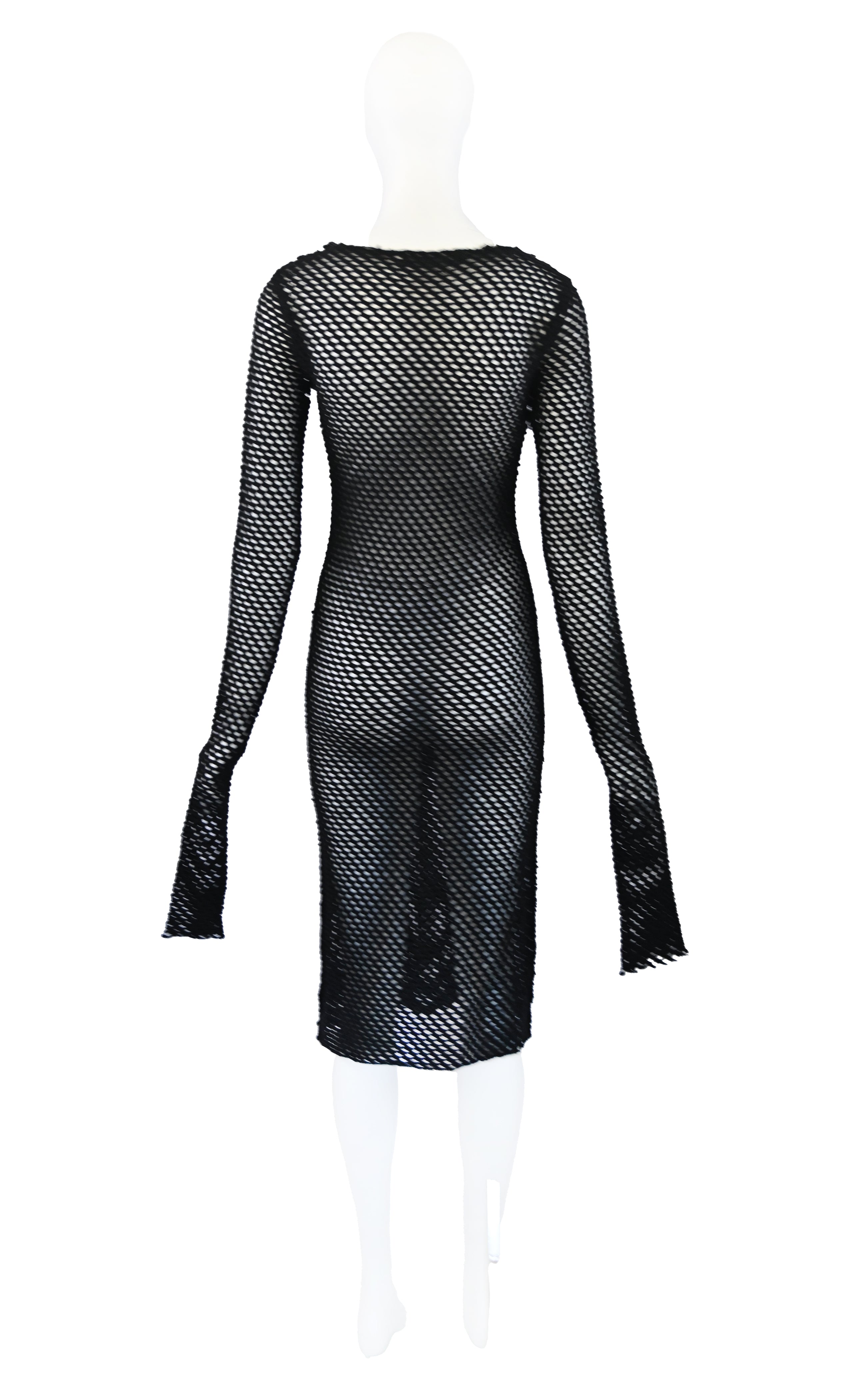 Jean Colonna 2000 Knit Dress with Scarf