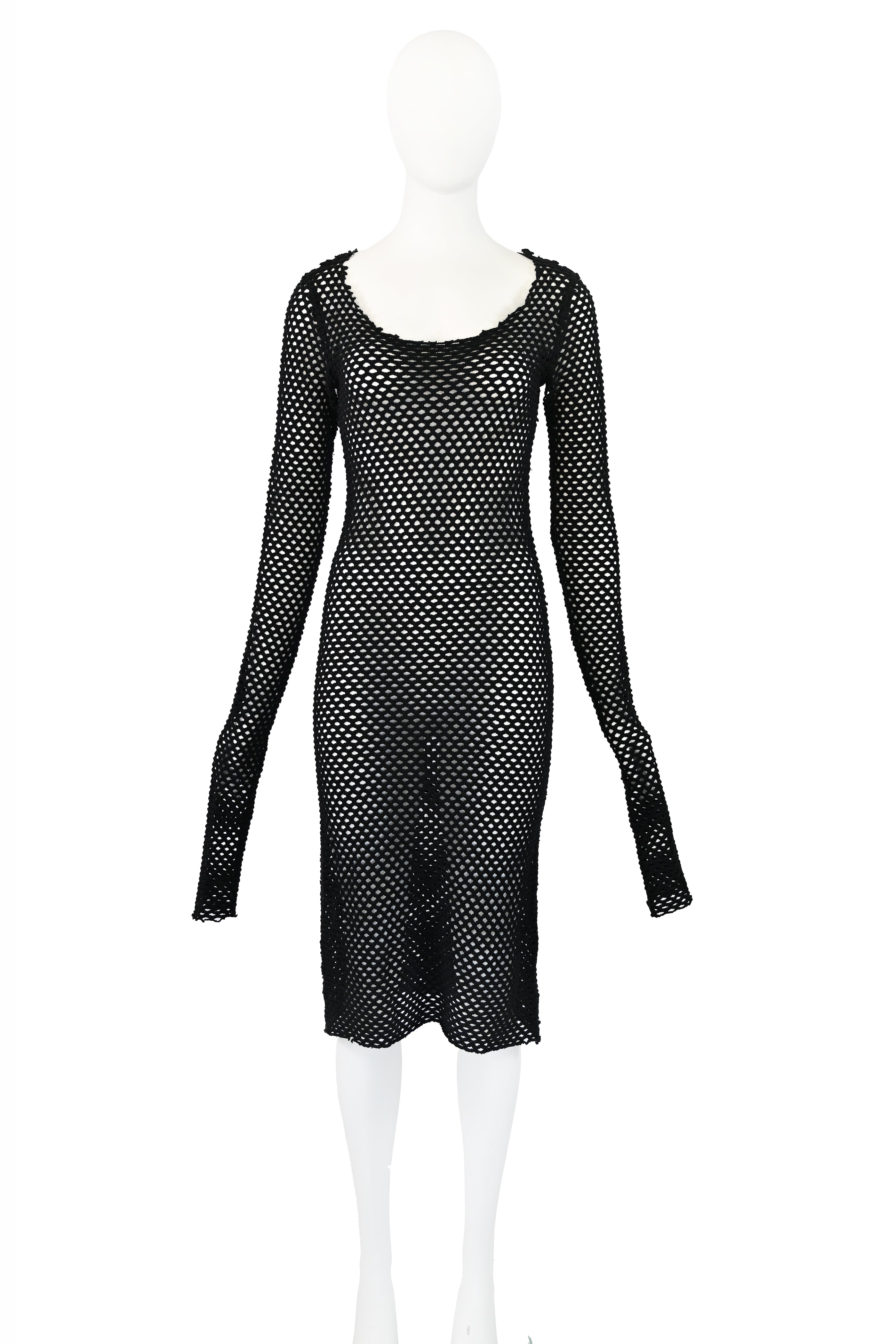 Jean Colonna 2000 Knit Dress with Scarf