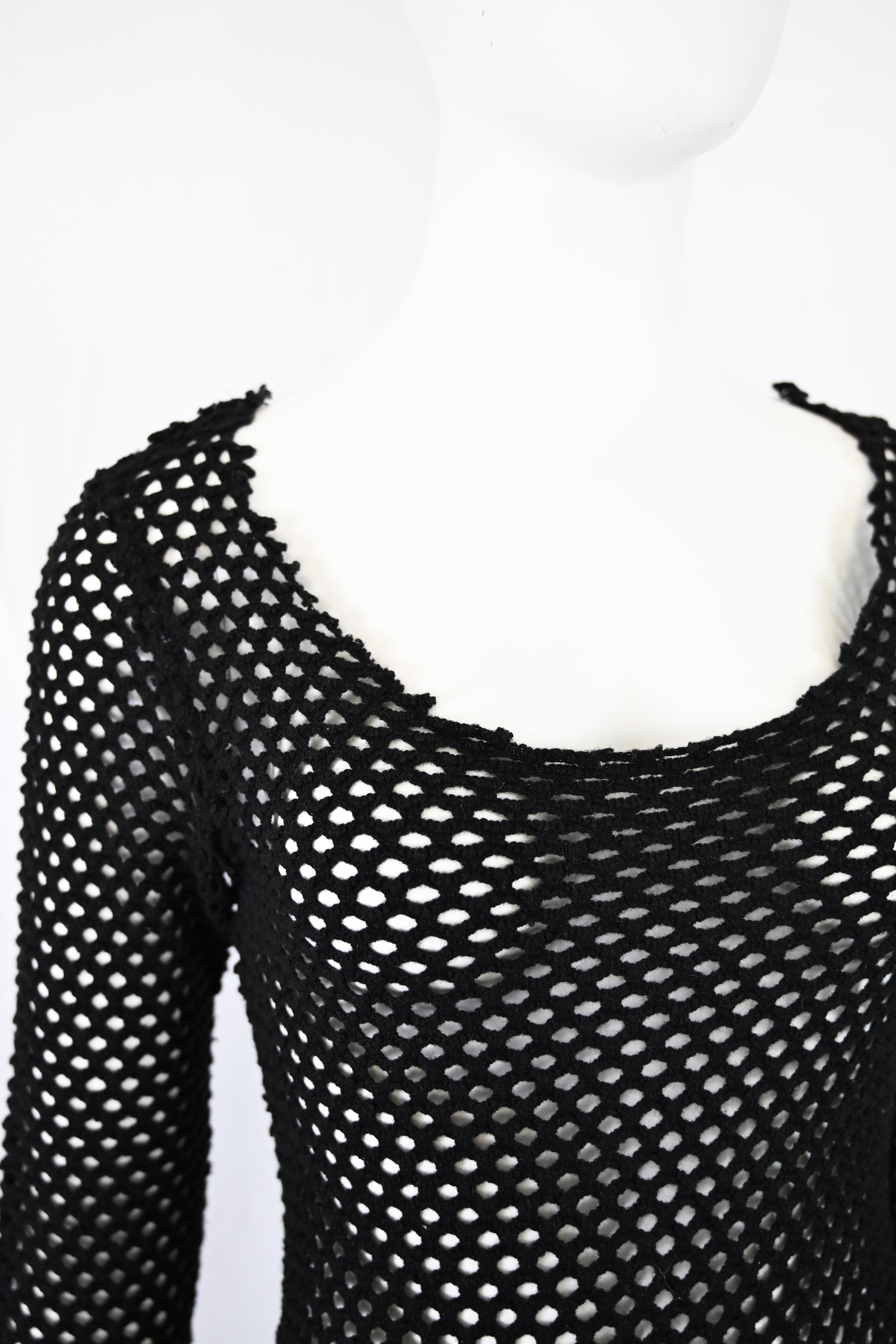 Jean Colonna 2000 Knit Dress with Scarf