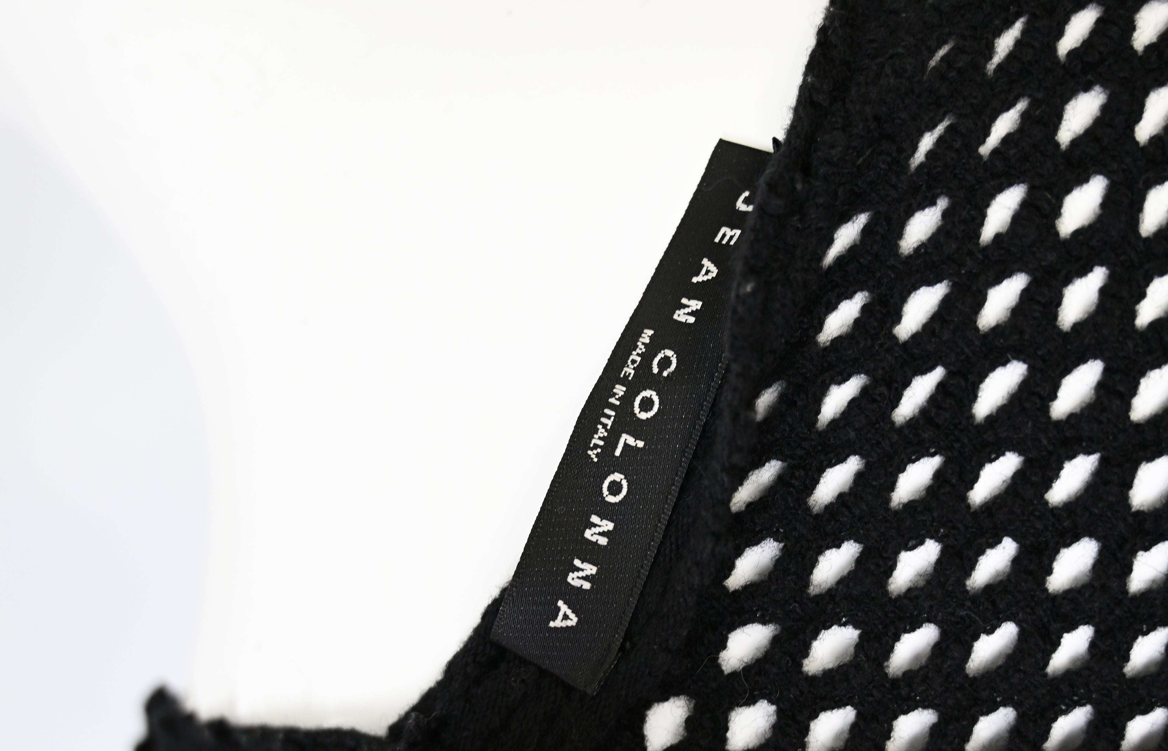 Jean Colonna 2000 Knit Dress with Scarf