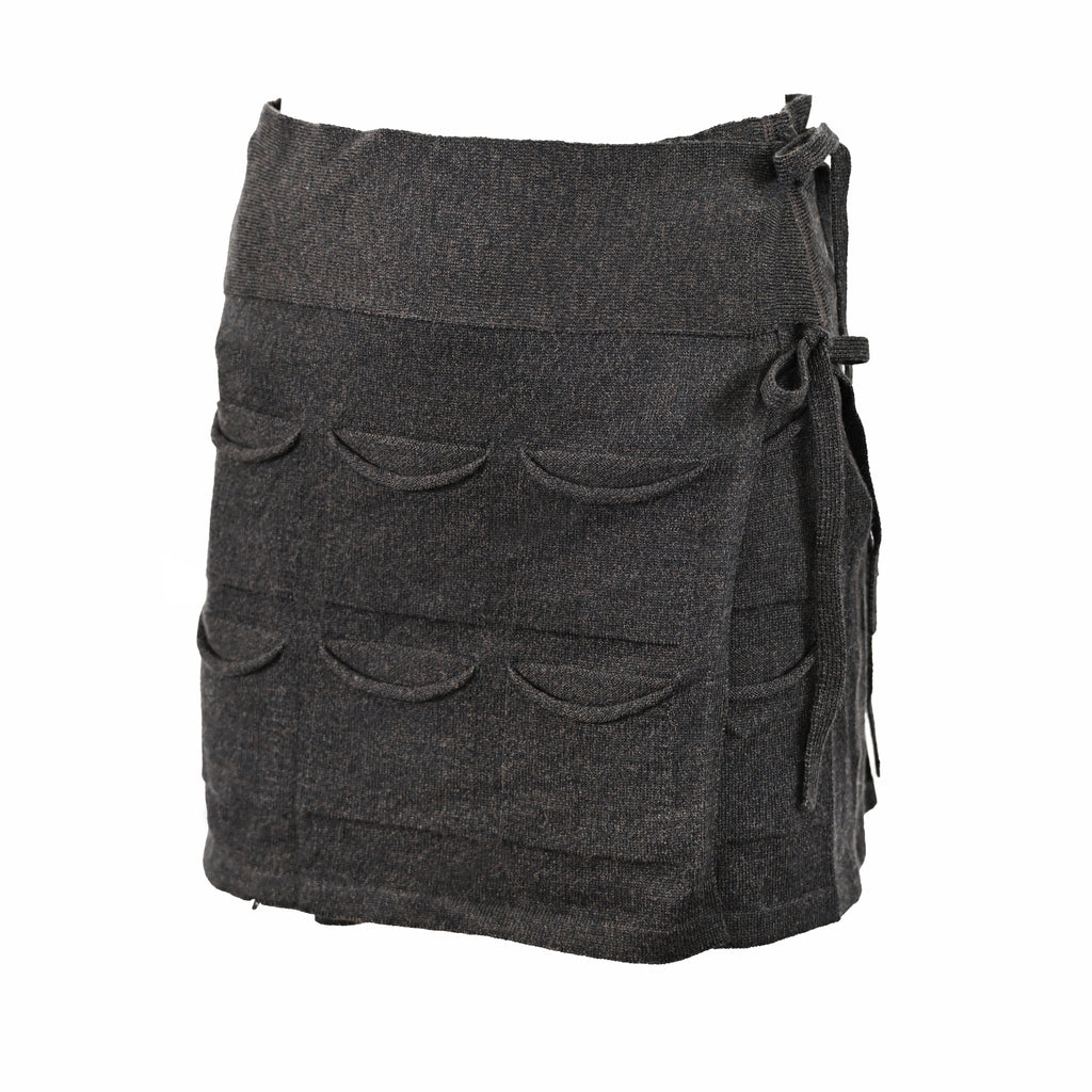 Issey Miyake HAAT Multi Pocket Wrap Skirt