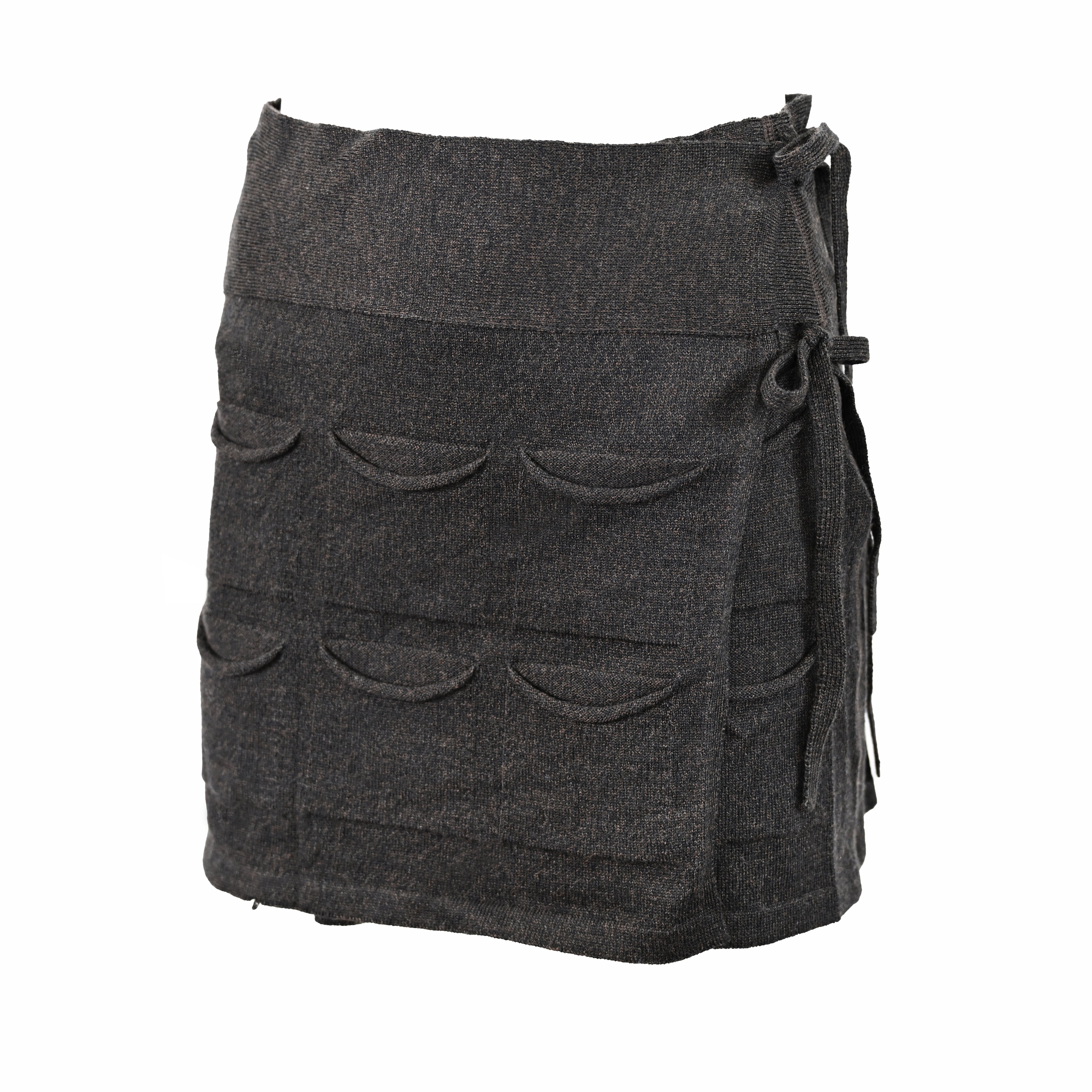 Issey Miyake HAAT Multi Pocket Wrap Skirt