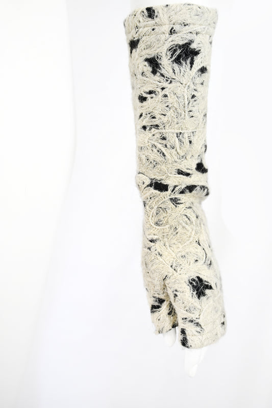 Japanese Brand Wool Fingerless Gloves