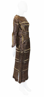 Yoshiki Hishinuma Runway Metallic Lurex Skirt Set