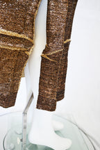 Yoshiki Hishinuma Runway Metallic Lurex Skirt Set