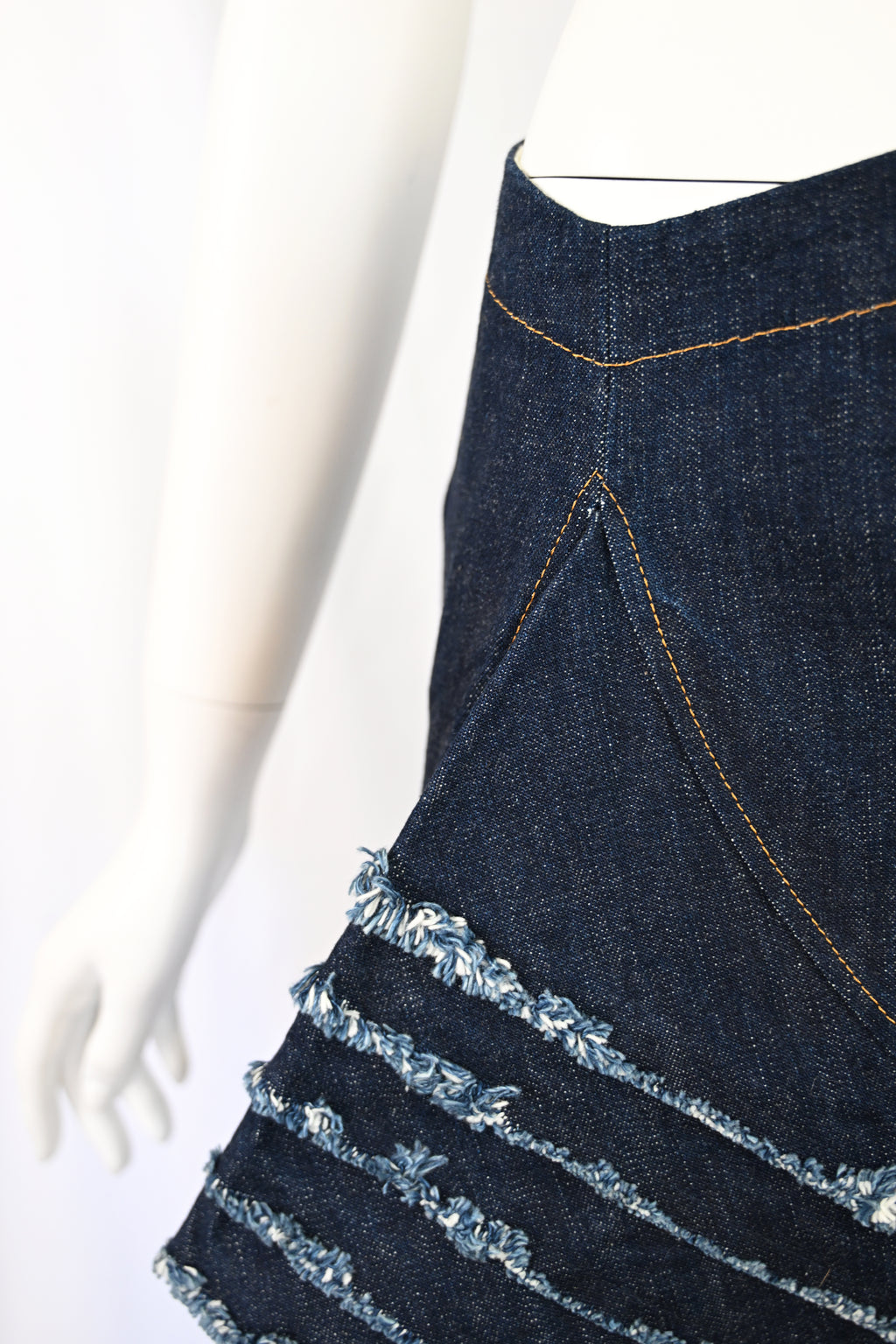 Earth of Mother Denim Skirt