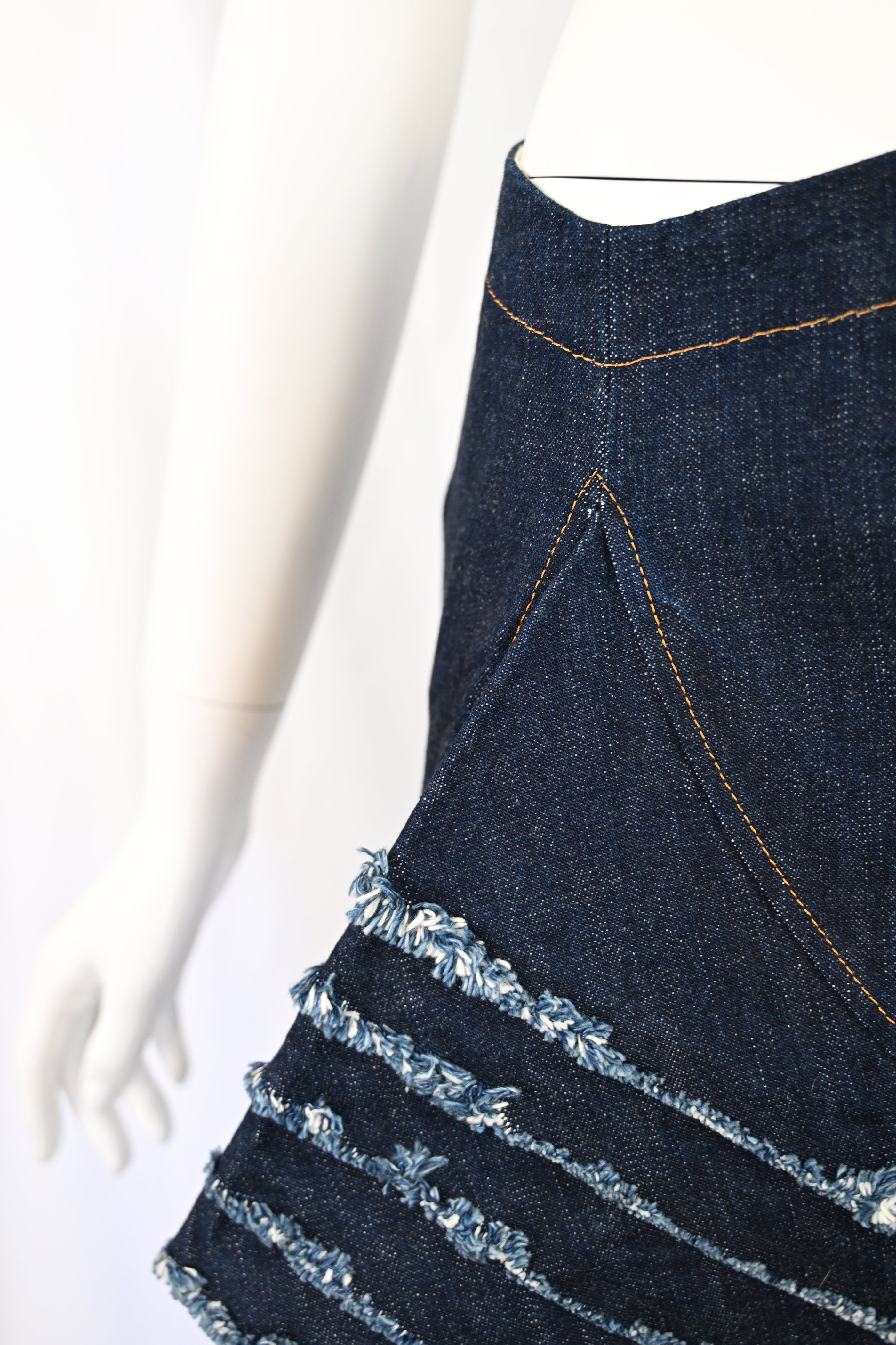 Earth of Mother Denim Skirt
