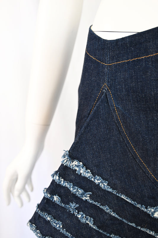 Earth of Mother Denim Skirt
