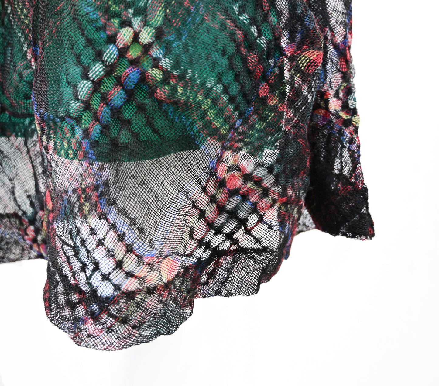 Tabasa Kint Dress with Scarf