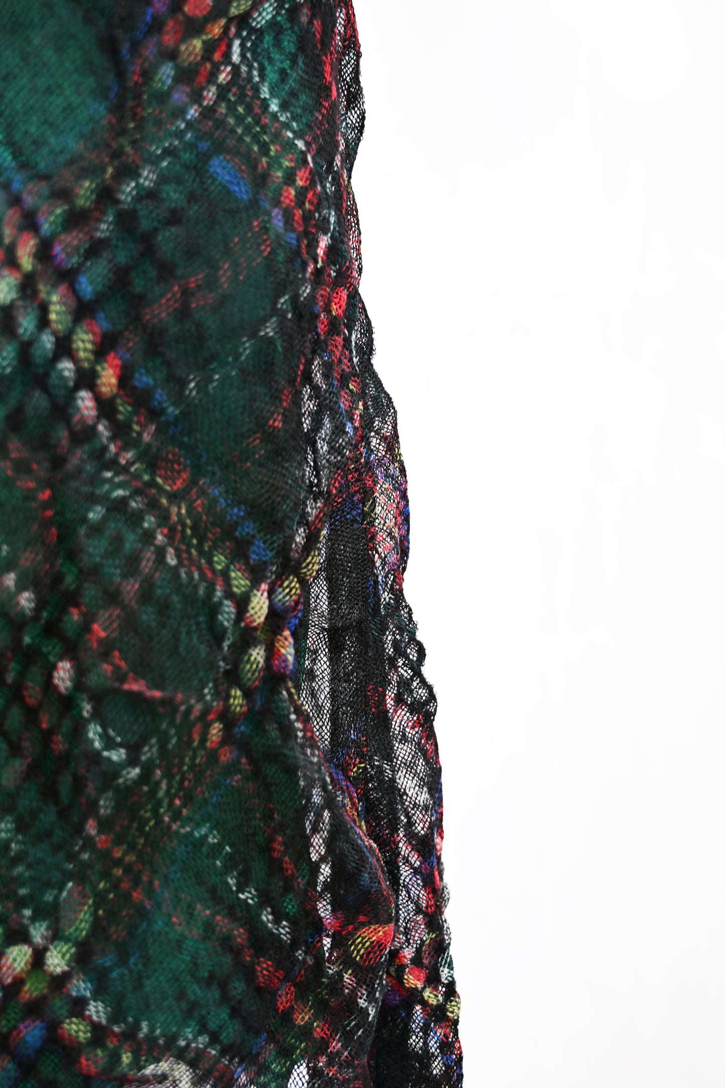 Tabasa Kint Dress with Scarf