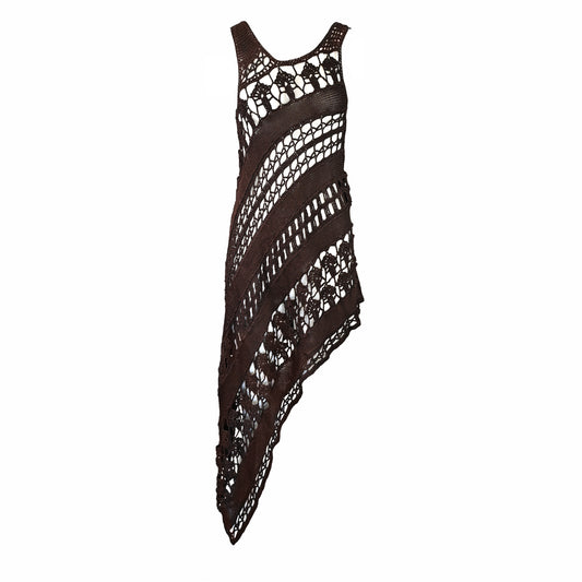Yohji Yamamoto SS 1990 Runway Crochet Dress