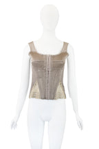 Gary Graham 2006 Silk Bustier with Lace