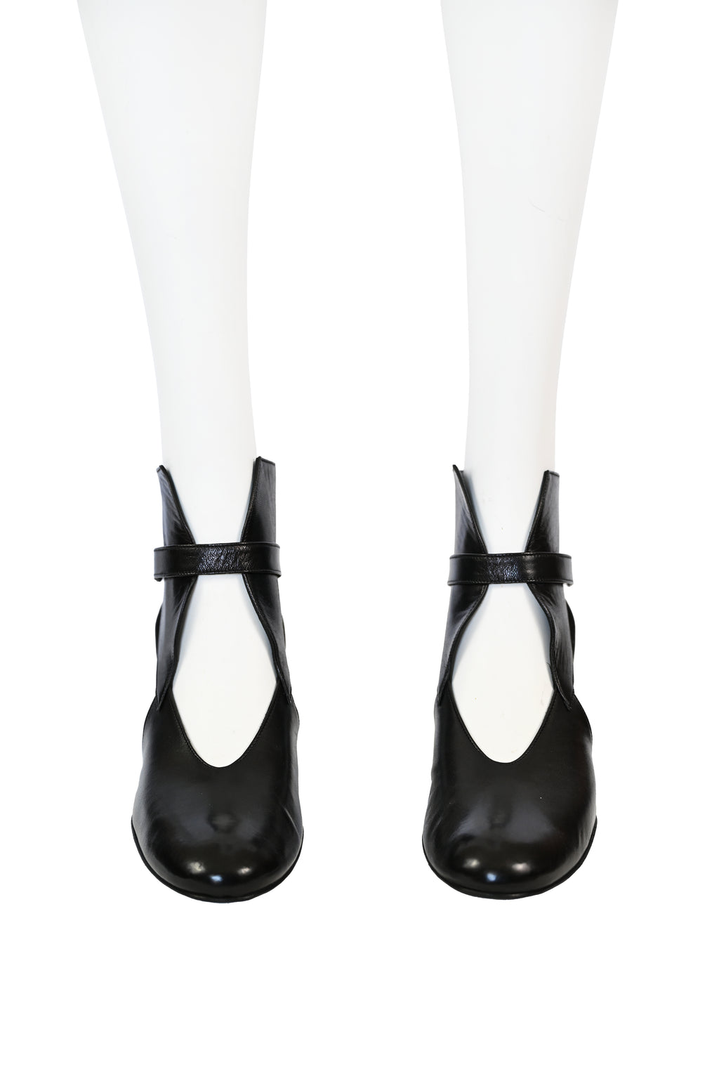 Martine Sitbon 2001 Leather Heels