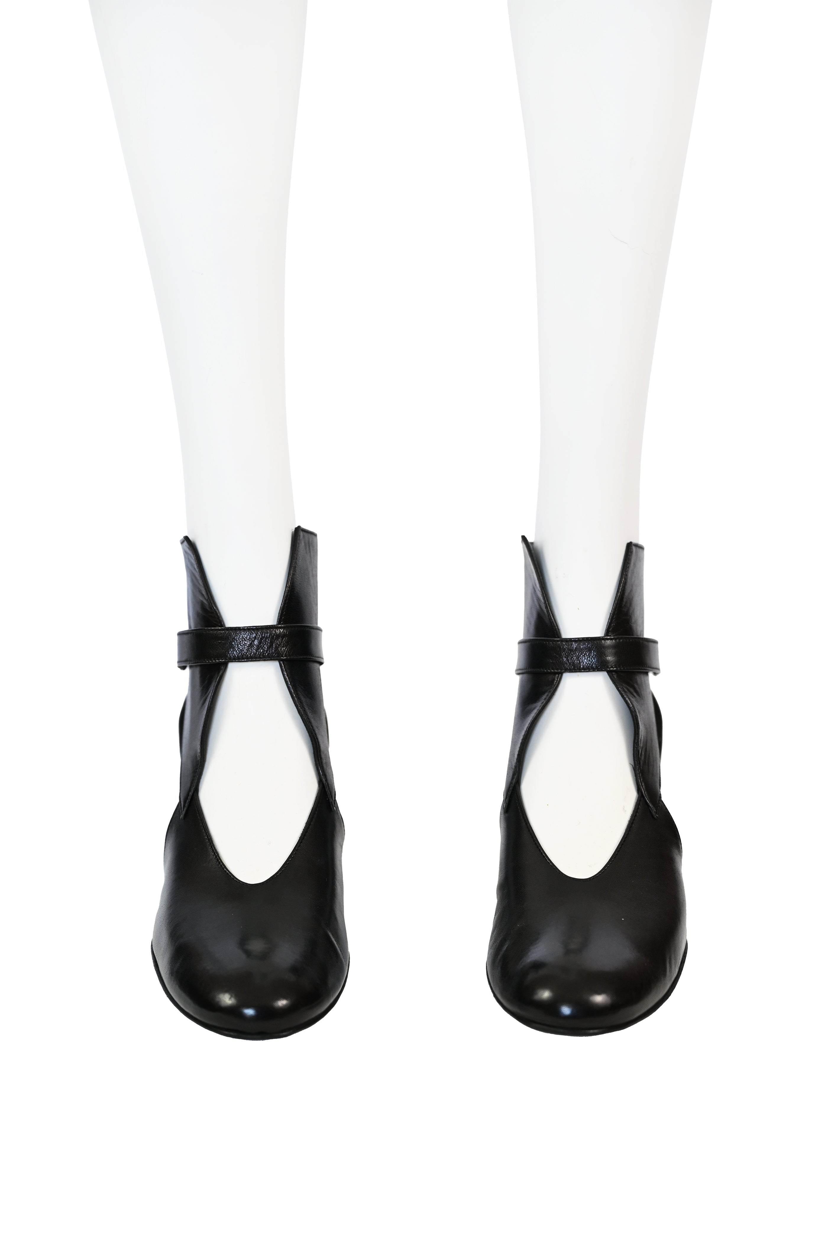 Martine Sitbon 2001 Leather Heels