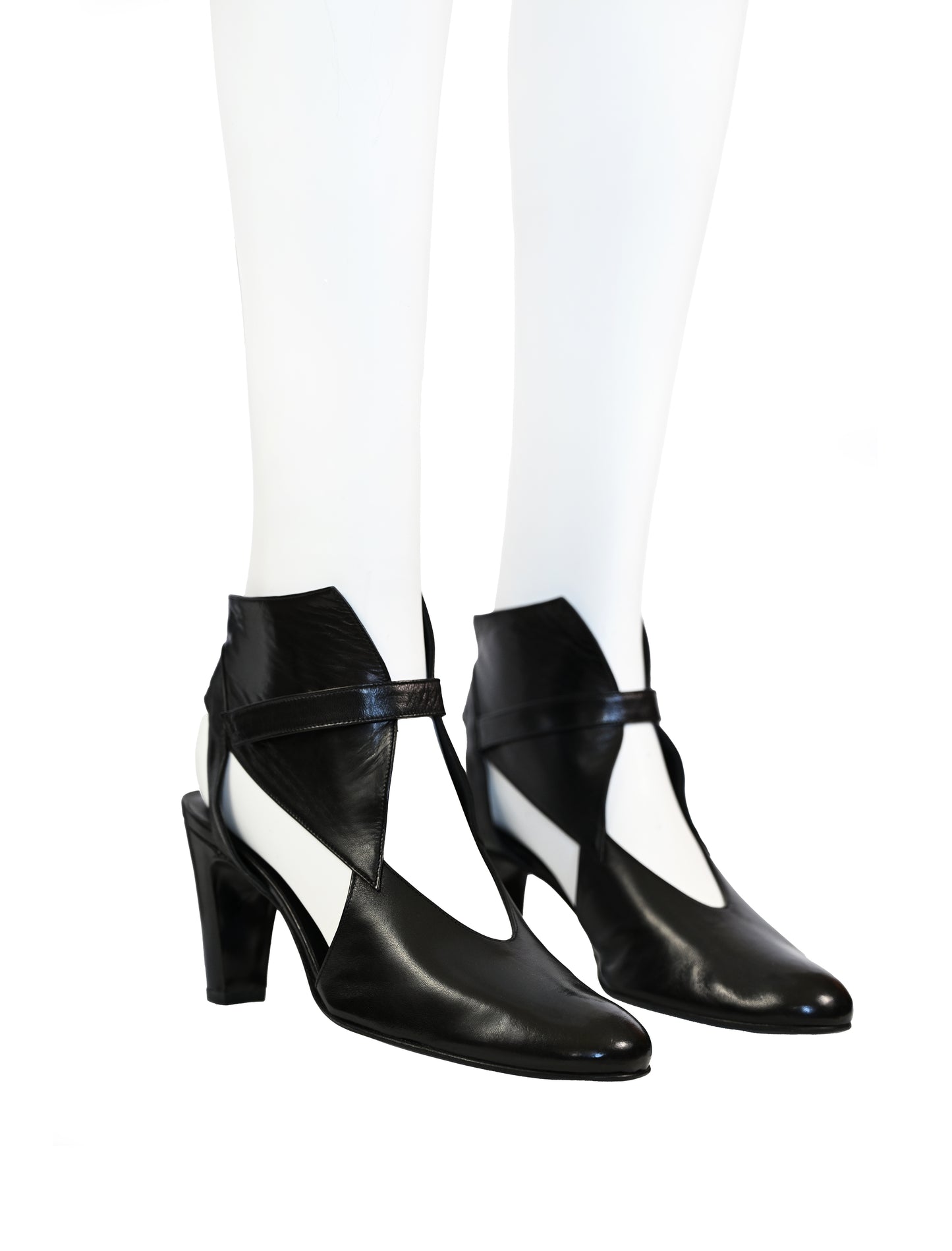 Martine Sitbon 2001 Leather Heels