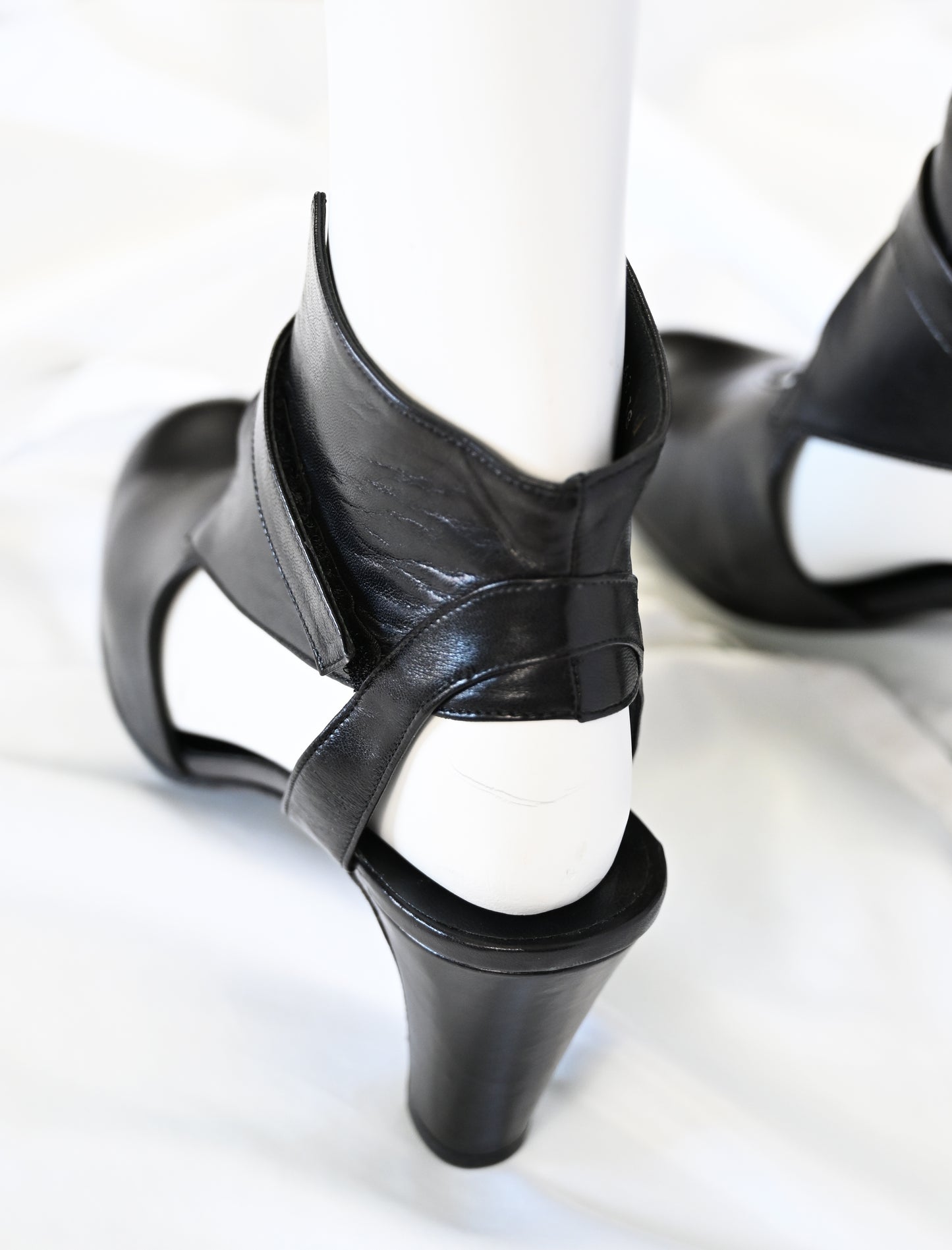 Martine Sitbon 2001 Leather Heels