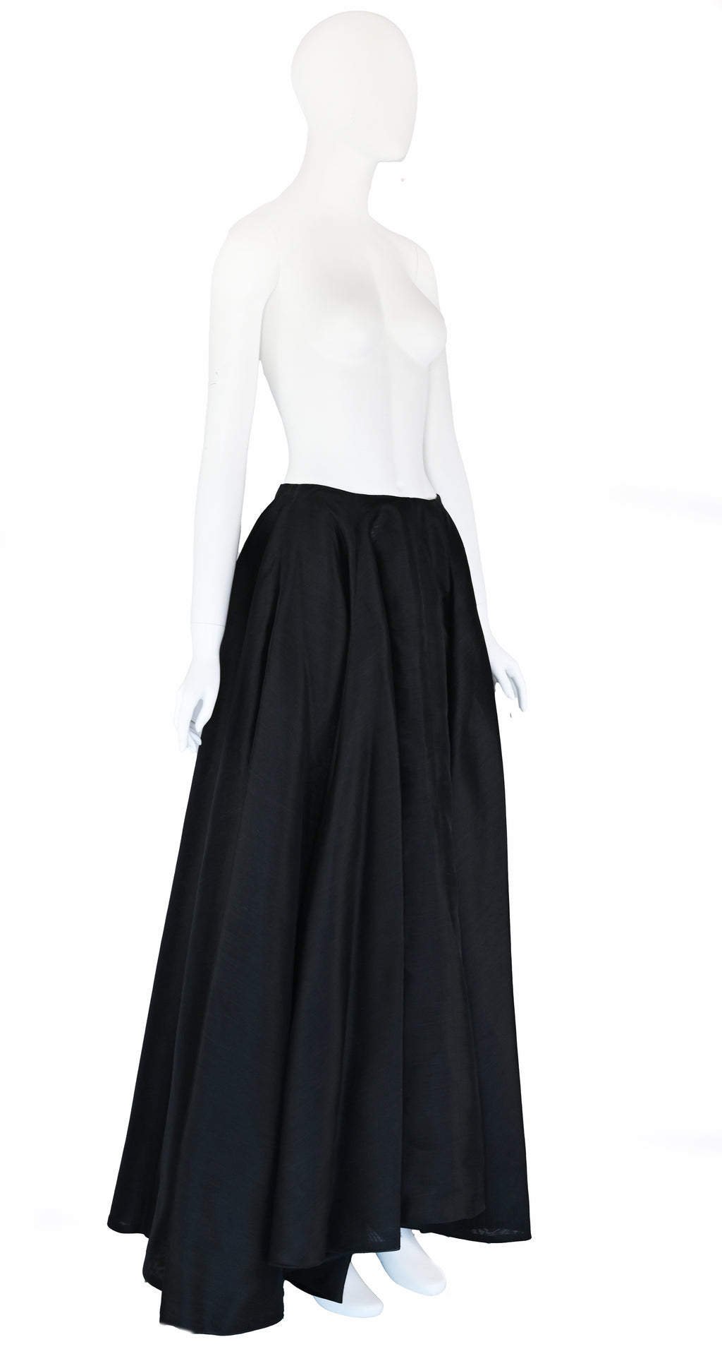 Olivier Theyskens FW 1999 Silk Full Skirt