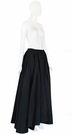 Olivier Theyskens FW 1999 Silk Full Skirt