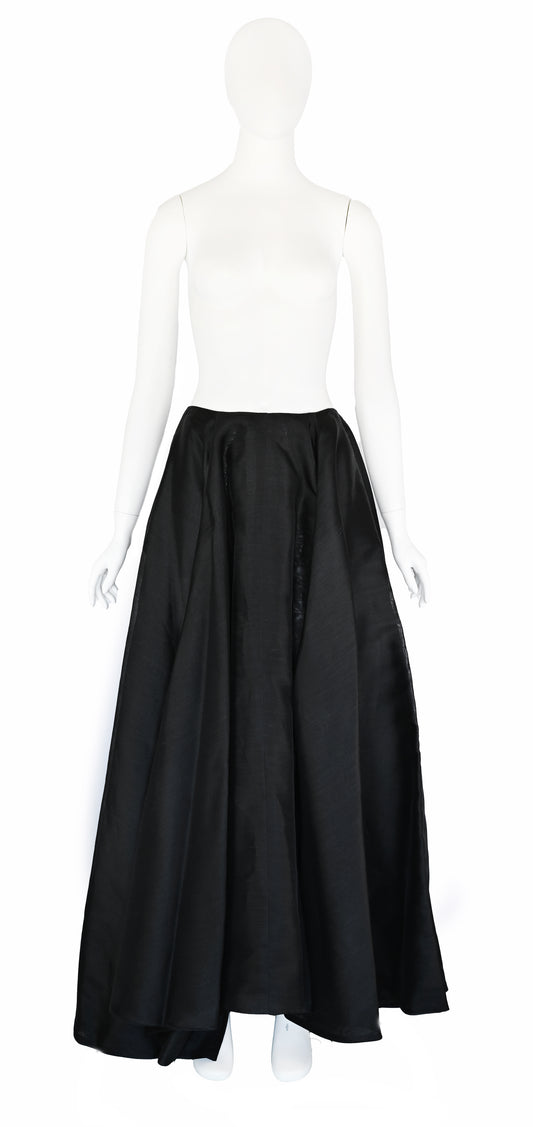 Olivier Theyskens FW 1999 Silk Full Skirt