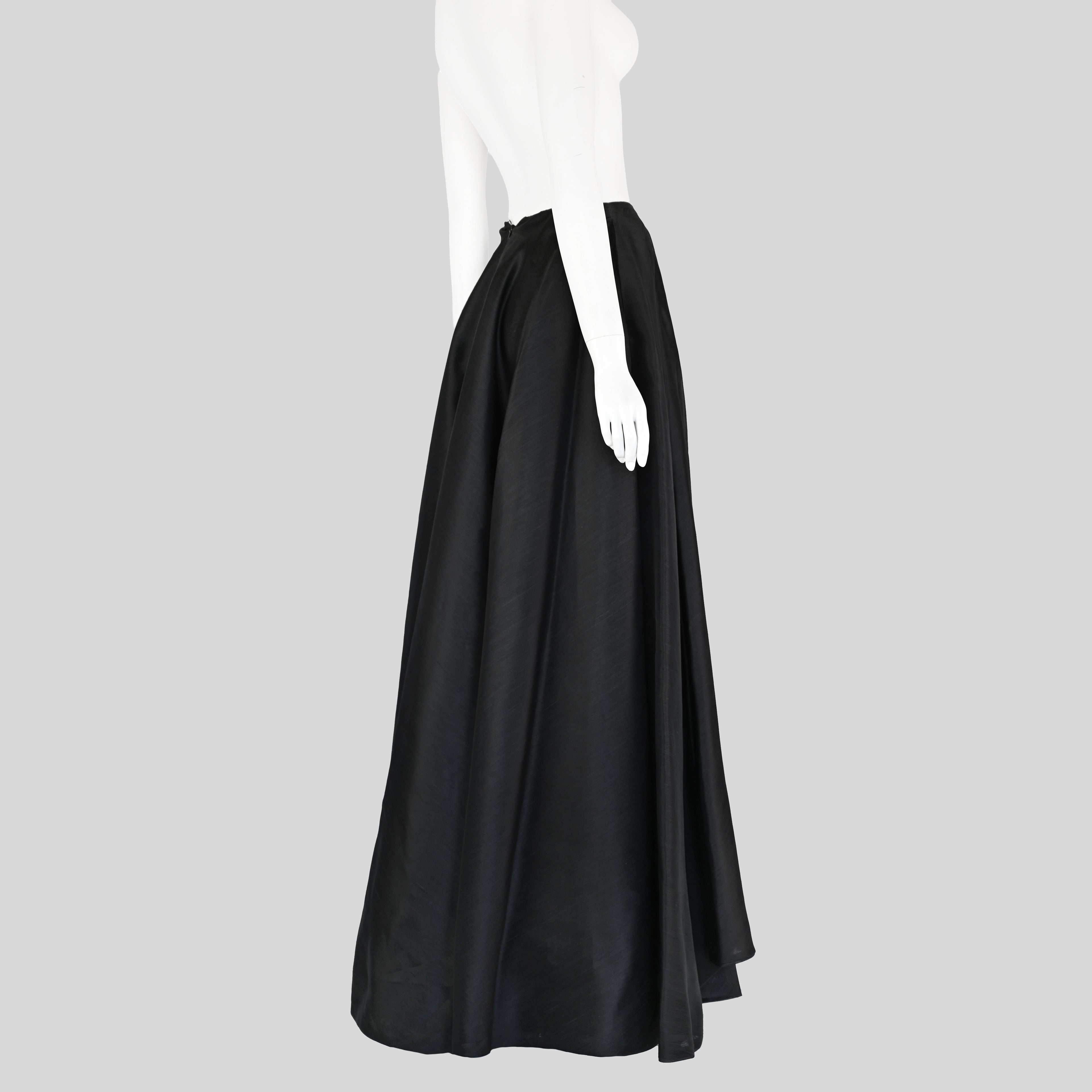 Olivier Theyskens FW 1998 Silk Full Skirt