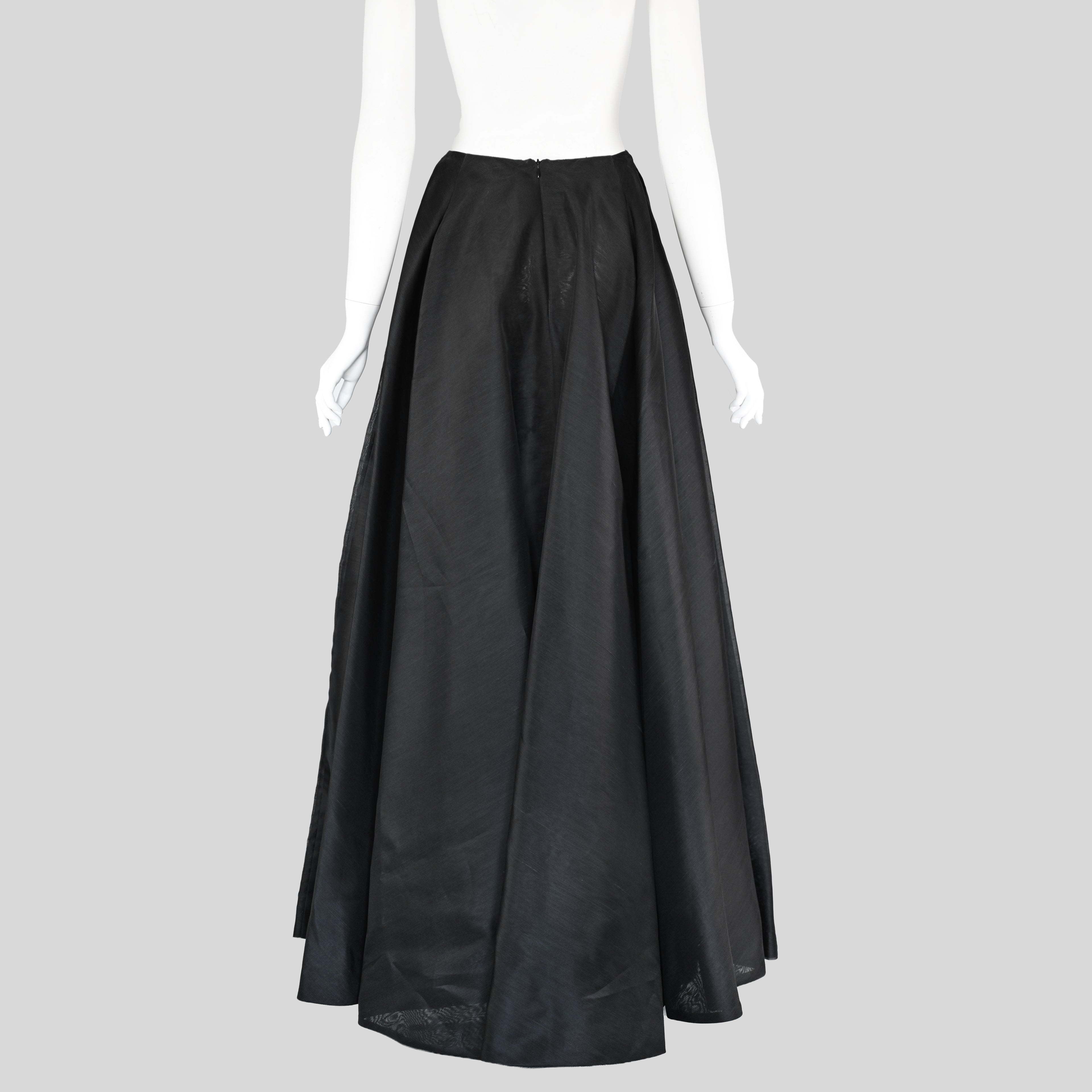 Olivier Theyskens FW 1998 Silk Full Skirt
