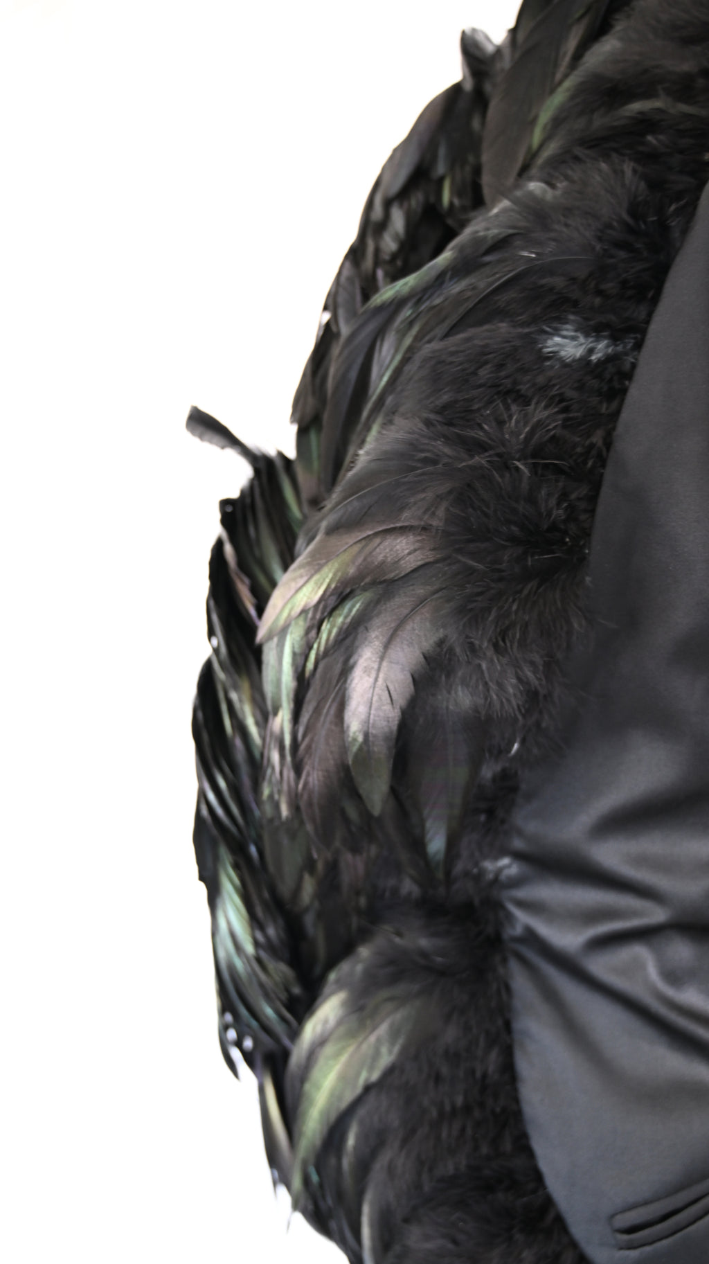 Ann Demeulemeester SS 2008 Feather Vest