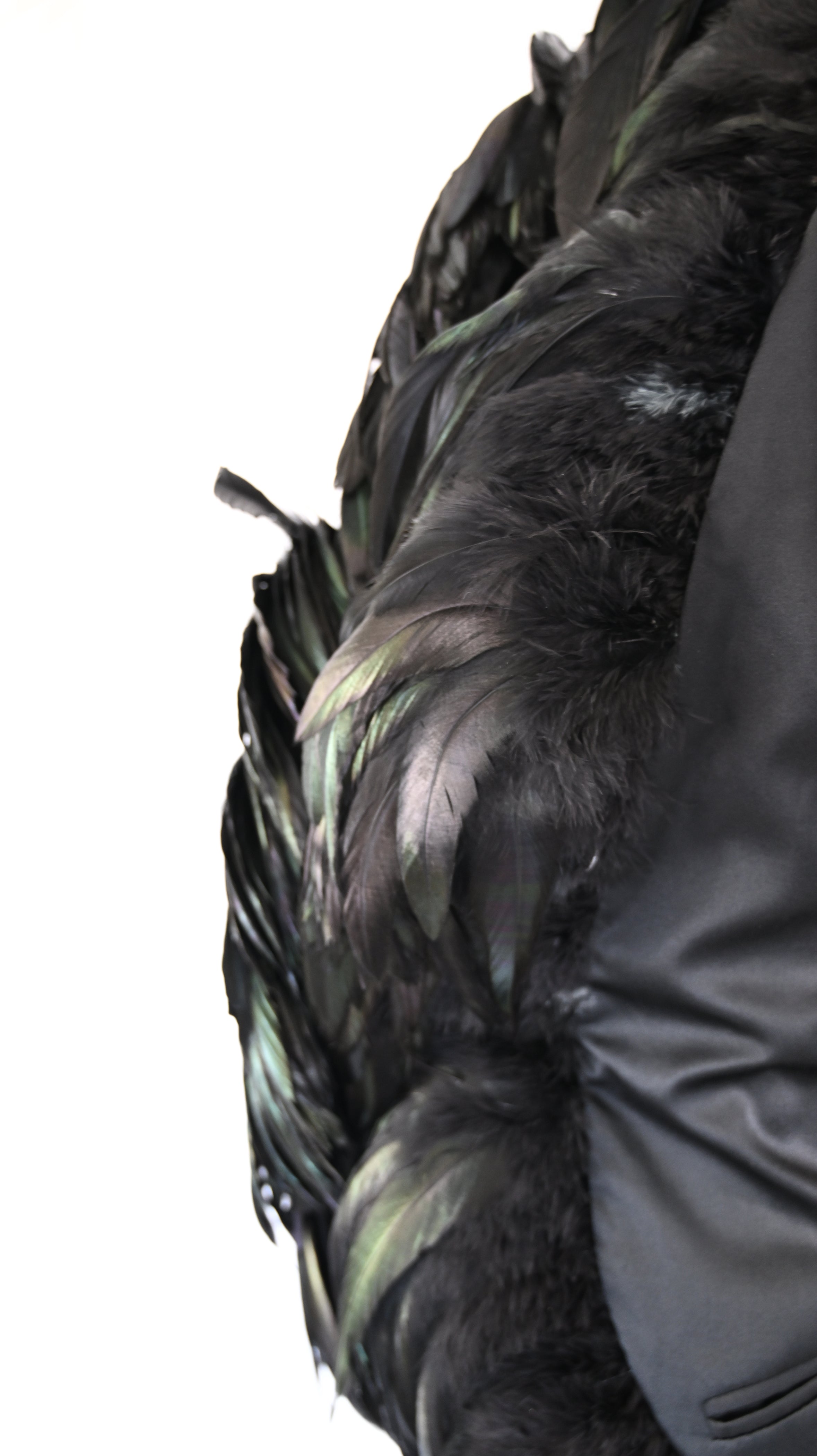 Ann Demeulemeester SS 2008 Feather Vest
