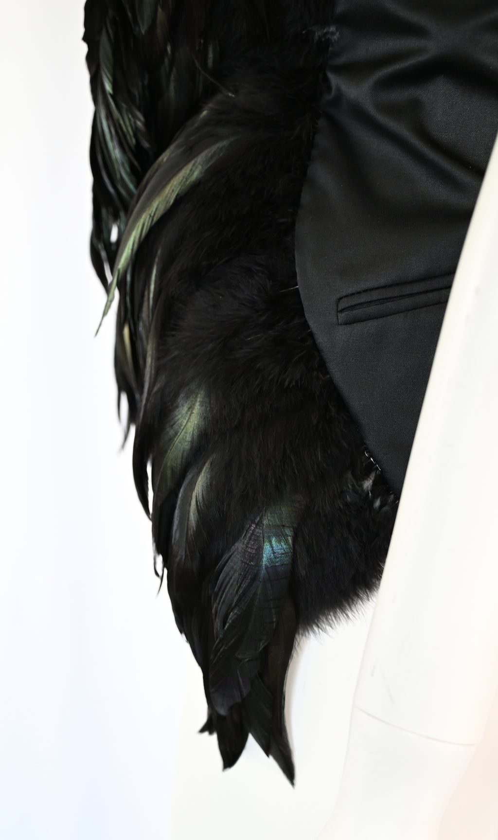 Ann Demeulemeester SS 2008 Feather Vest