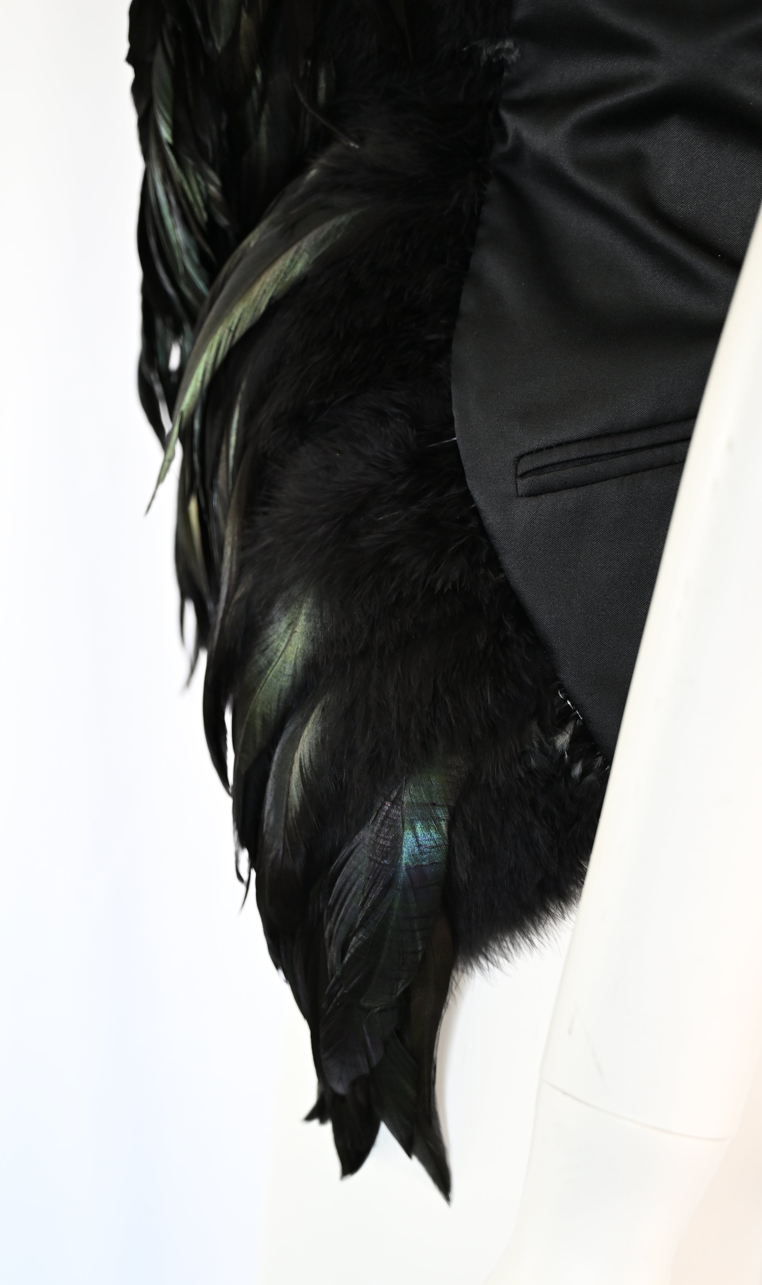 Ann Demeulemeester SS 2008 Feather Vest