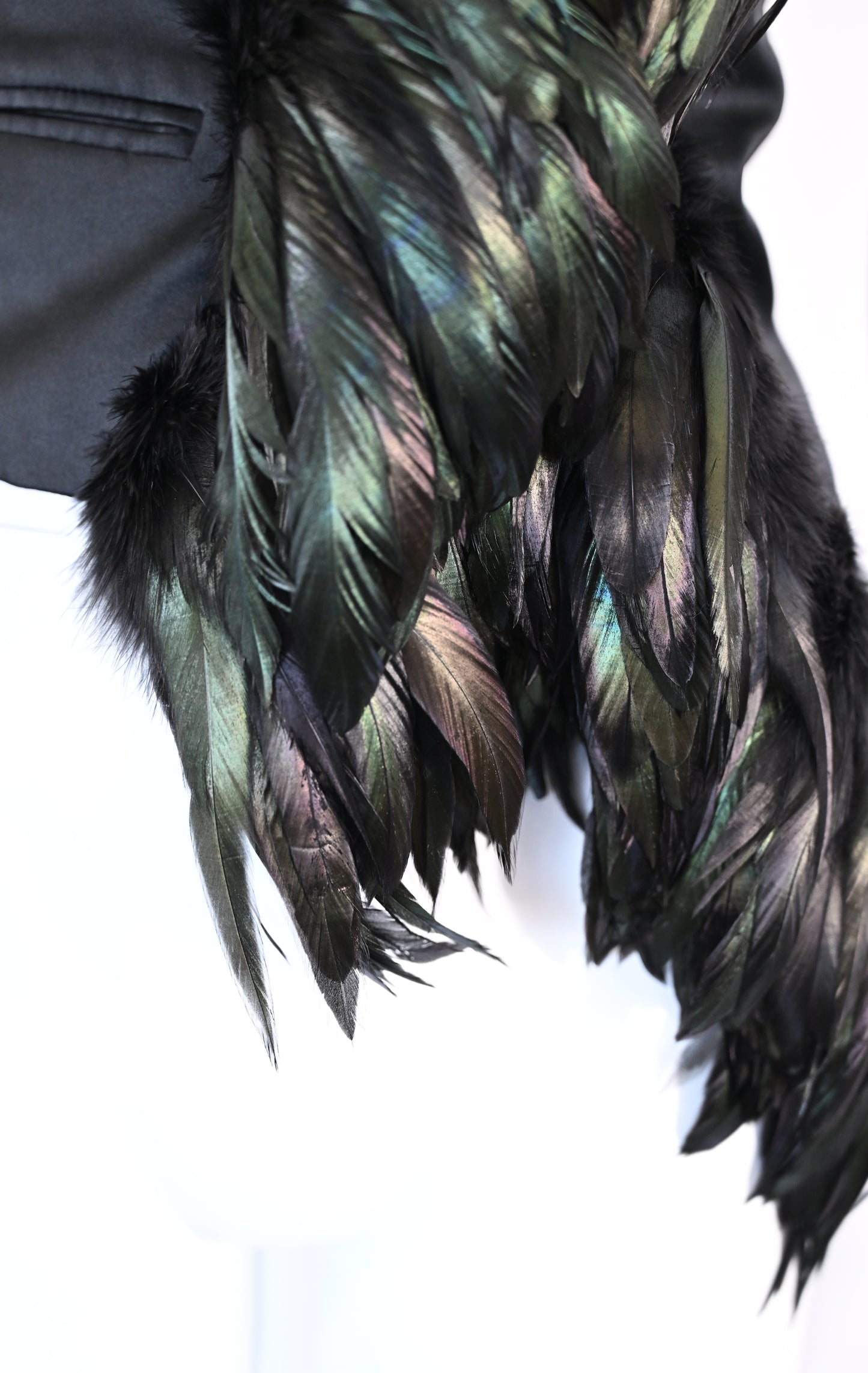 Ann Demeulemeester 2010 Feather Vest