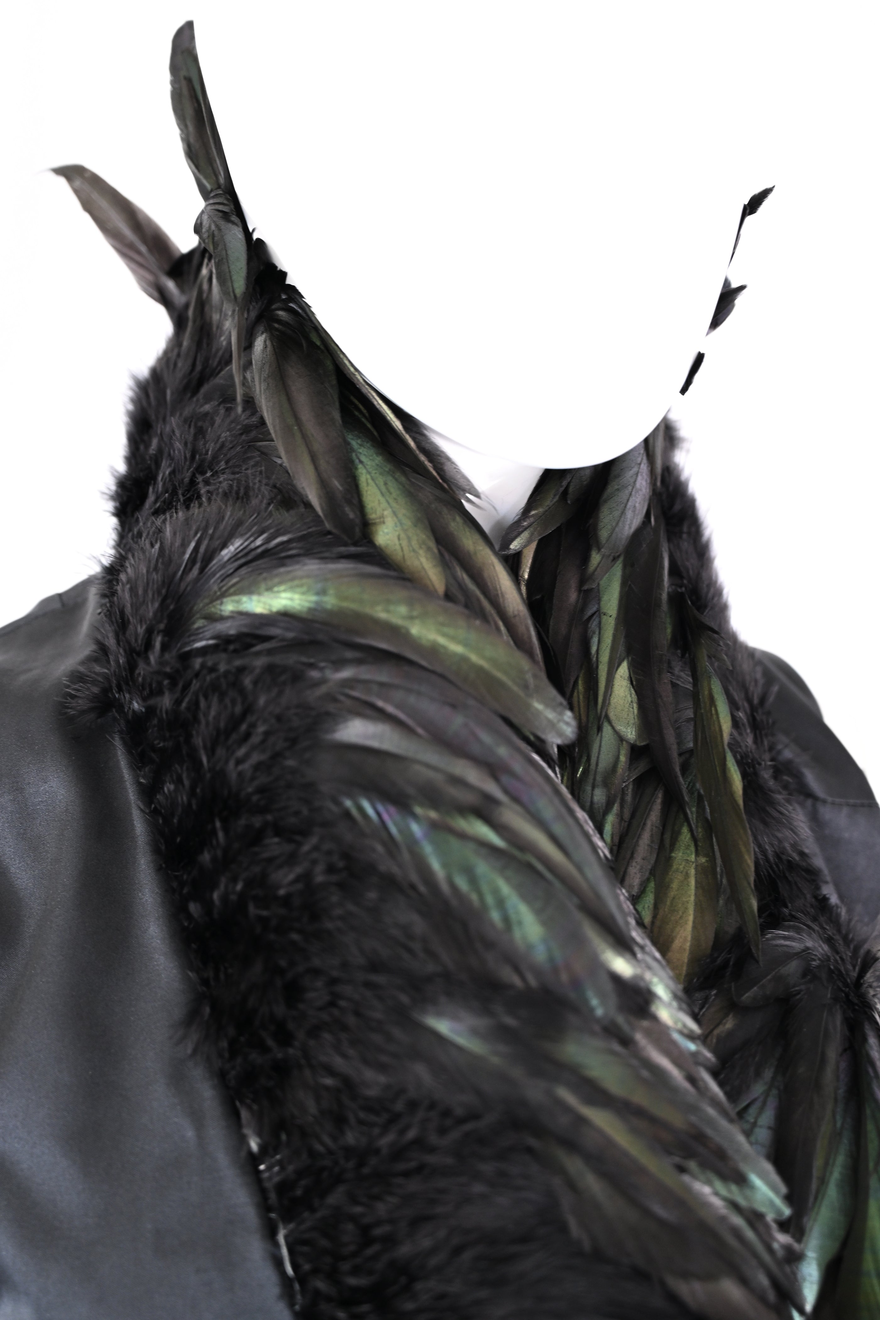 Ann Demeulemeester SS 2008 Feather Vest