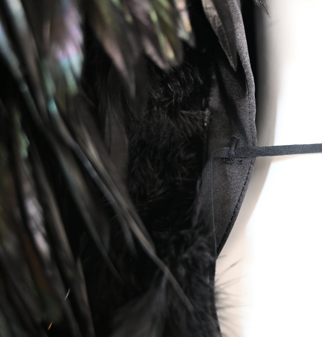 Ann Demeulemeester SS 2008 Feather Vest