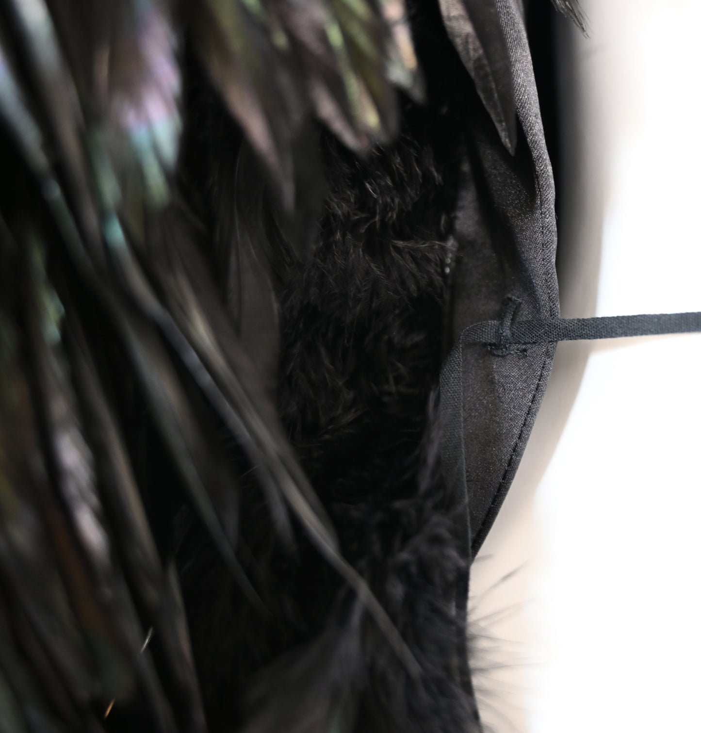 Ann Demeulemeester 2010 Feather Vest