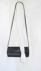Martine Sitbon 1999 Leather Bag with Circles