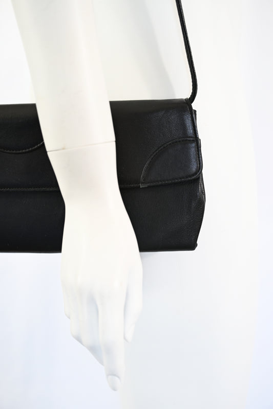 Martine Sitbon 1999 Leather Bag with Circles