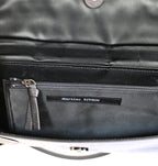 Martine Sitbon 1999 Leather Bag with Circles