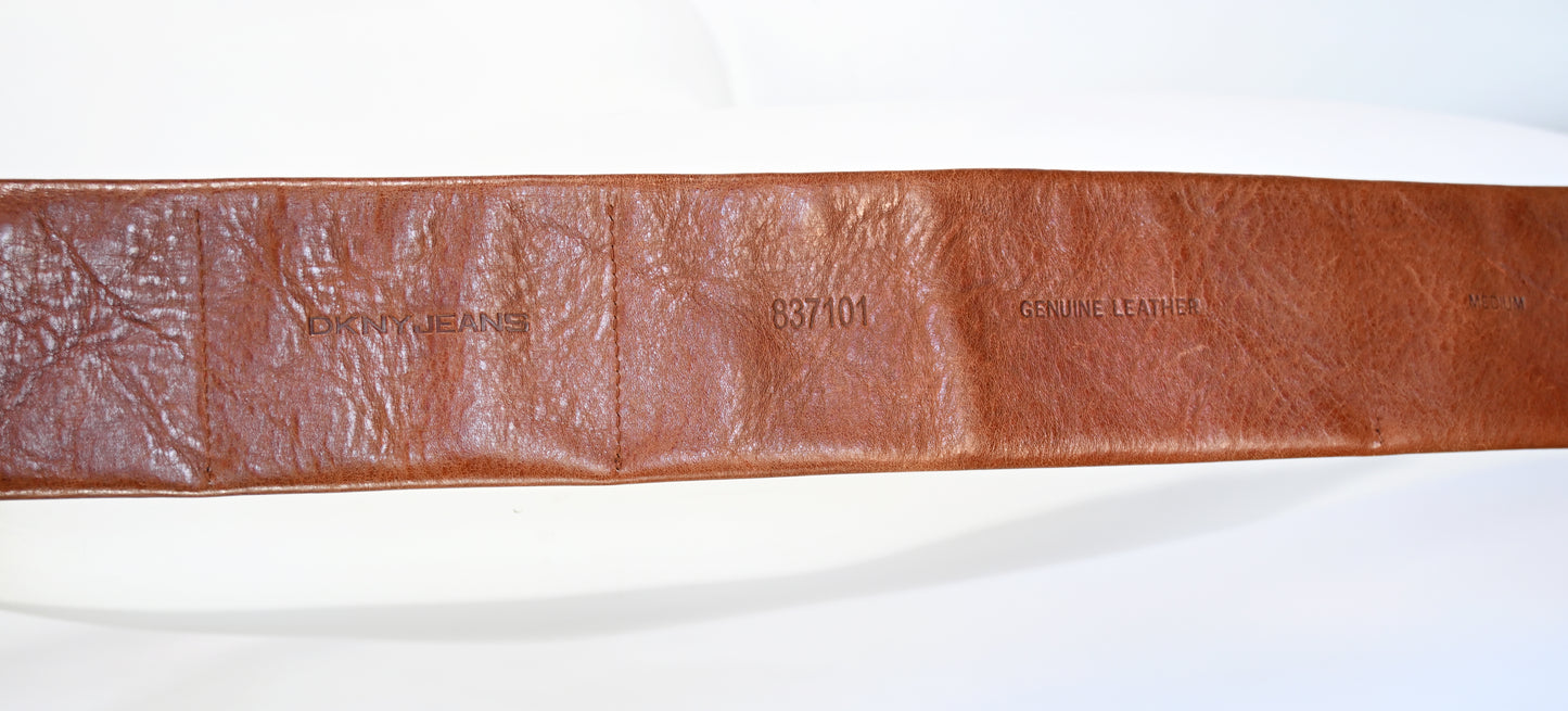 Donna Karan New York Leather Money Belt