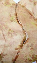 Olivier Theyskens Sheer Floral Skirt Set