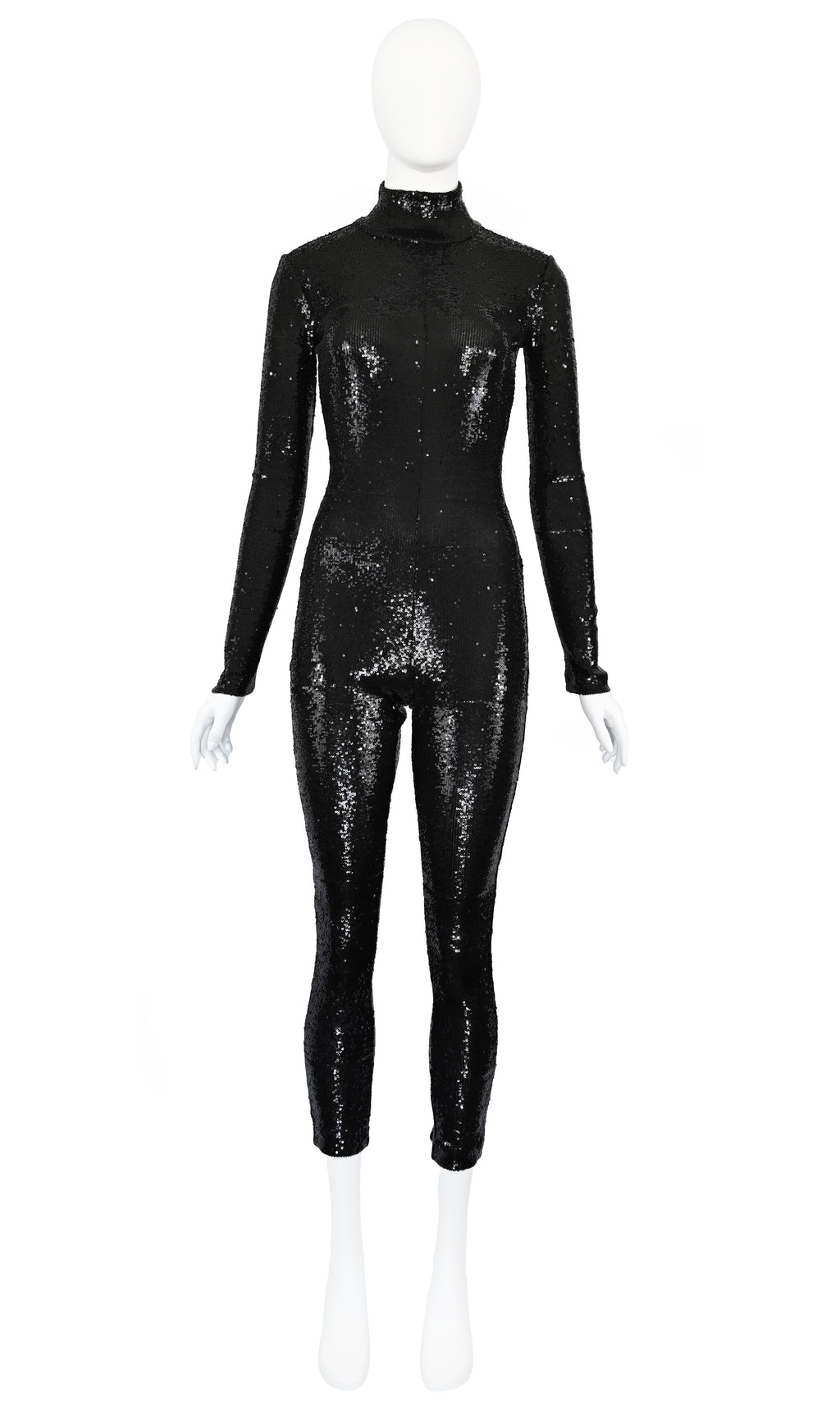 Veronique Branquinho FW 2016 Sequin Embellished Catsuit