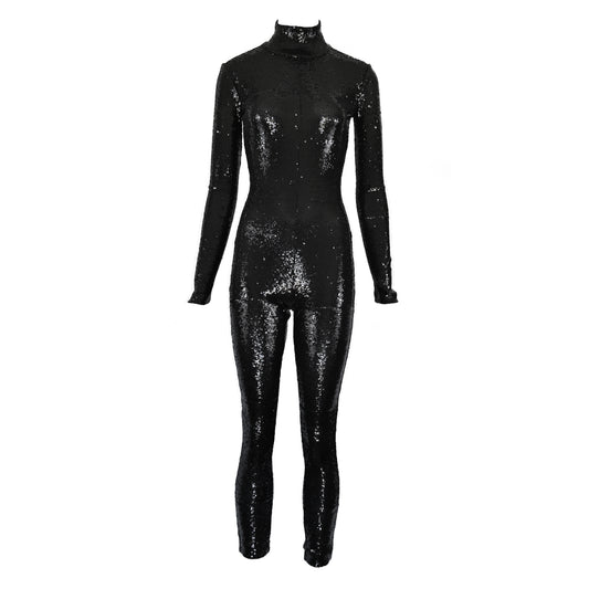 Veronique Branquinho FW 2016 Sequin Embellished Catsuit