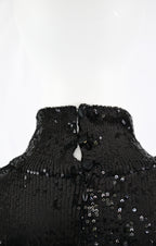 Veronique Branquinho FW 2016 Sequin Embellished Catsuit