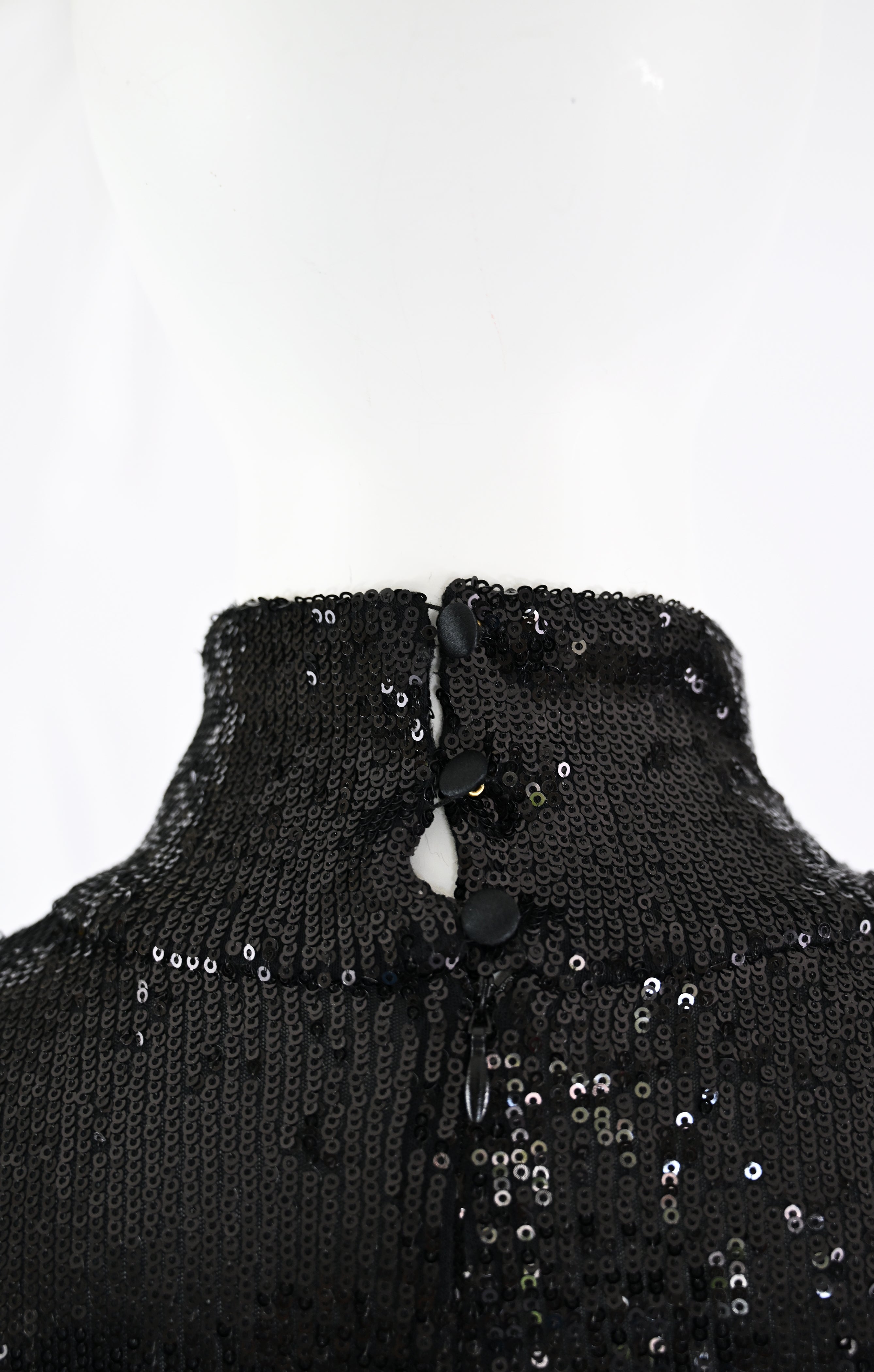 Veronique Branquinho FW 2016 Sequin Embellished Catsuit