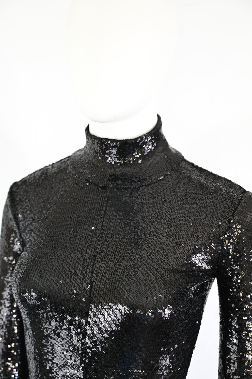 Veronique Branquinho FW 2016 Sequin Embellished Catsuit